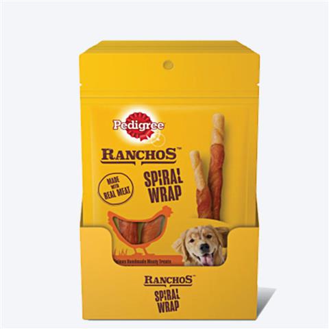 Pedigree chicken wrap hot sale